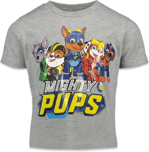Miniatura 3 de Paw Patrol Chase Marshall Rubble - Paquete de 3 camisetas para niños pequeños a grandes