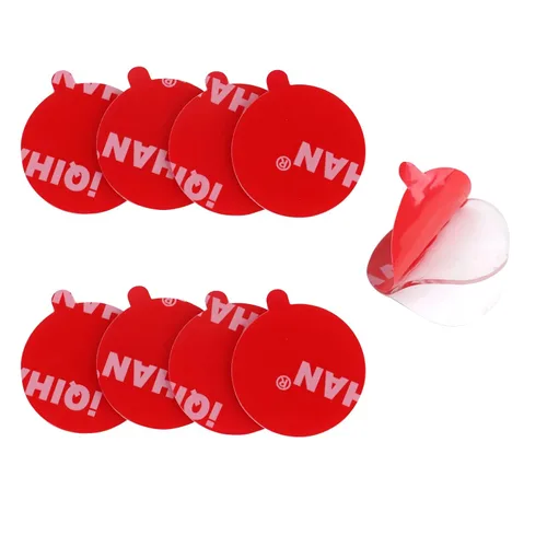 Miniatura 8 de Almohadillas de Montaje de Doble Cara en Gel Circulares - 39.9mm de Diámetro, 30 Piezas, Cintas Adhesivas Nano de Doble Cara Fuertes, Cintas