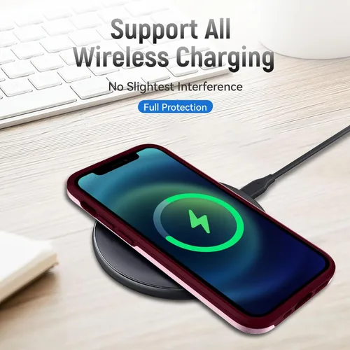 Miniatura 3 de Yiakeng Funda para iPhone 11, iPhone 11 con protector de pantalla HD, PC híbrida + TPU a prueba de golpes Defender Pioneer Anti-Shock Phone Case
