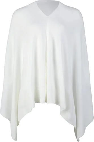 Miniatura 114 de Fomolom Ponchos para mujer, versátil, ligero, tejido sólido, chal envolvente, bufanda, accesorios para mujer