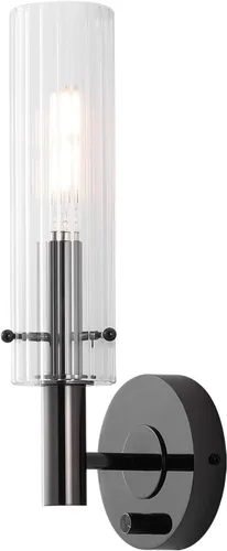 Miniatura 8 de BYOLIIMA Apliques de pared modernos con regulador de intensidad de encendido/apagado de latón cepillado dorado para baño, lámparas de tocador