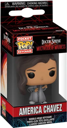 Miniatura 2 de Funko Pop! Llavero Marvel: Doctor Extraño Multiverso de la Locura - América Chávez