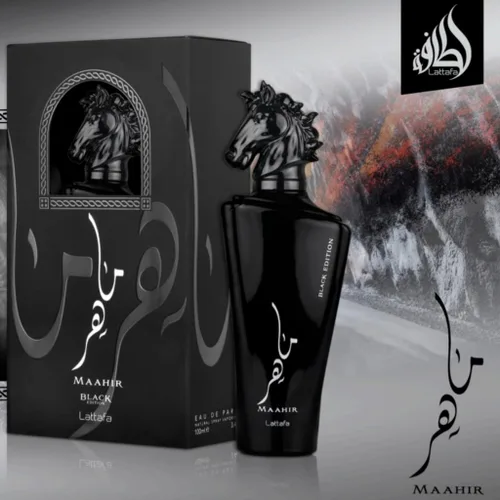 Miniatura 7 de Lattafa Perfumes Xtra Value Pack - Maahir & Maahir Black Edition EDP - Eau de Parfum 100ML (3.4 oz) I