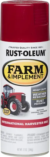 Miniatura 12 de Rust-Oleum 280131-6PK Pintura en aerosol para granjas e implementos, 12 onzas líquidas, color azul Ford, paquete de 6 Ford azul