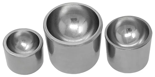 Miniatura 4 de Juego de troqueles de acero para cúpula con 6 perforadores y 3 troqueles de cúpula de doble cara para fabricación de joyas, herramientas