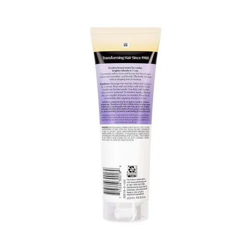Miniatura 12 de John Frieda Violet Crush - Champú morado para cabello rubio, champú tonificante neutralizante de latón para rubio fresco, rubio brillante, 8.3 onzas
