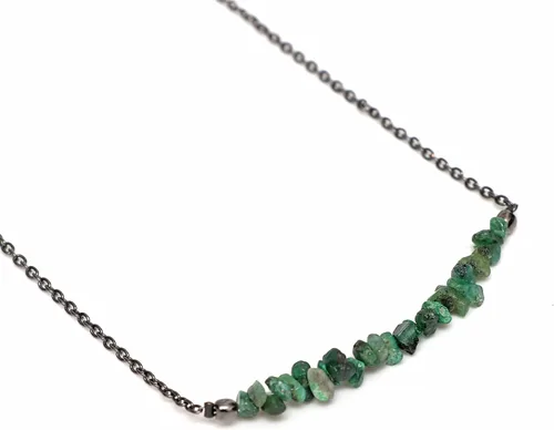 Miniatura 3 de Gempires - Collar de barra de chips naturales, cristales curativos de energía, regalo de cumpleaños, regalo para ella, joyería de piedras preciosas