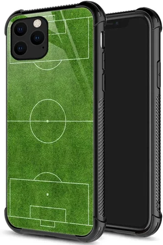 Miniatura 24 de ZHEGAILIAN Funda para iPhone 11, protección de grado militar, esquinas a prueba de golpes, funda antiarañazos para iPhone 11, nebulosa verde
