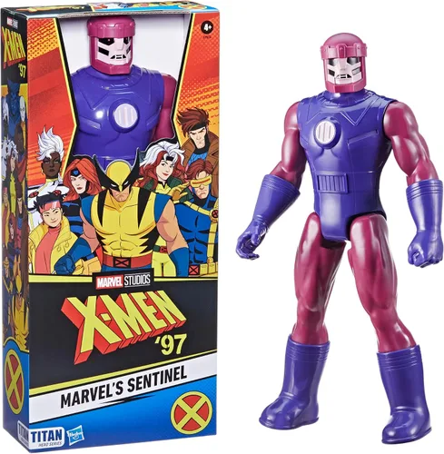 Miniatura 2 de Figura de acción Marvel Titan Hero Series X-Men Sentinel, a escala de 14 pulgadas, juguetes de superhéroes, para niños de 4 años en adelante