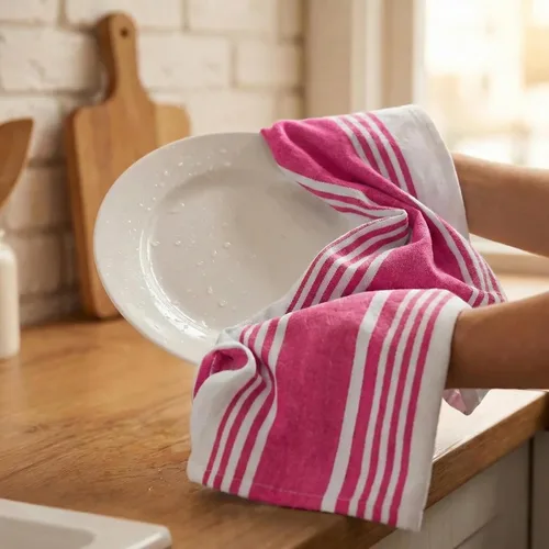 Miniatura 441 de Urban Villa Toallas de cocina 100% algodón para cocina (juego de 6) 20"x30" toallas de cocina altamente absorbentes, juego de ropa de cocina