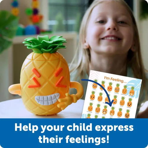 Miniatura 2 de Learning Resources Big Feelings Pineapple Deluxe Set - Juguetes de motricidad fina, herramientas de regulación de habilidades socioemocionales