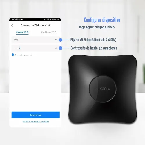 Miniatura 8 de BroadLink RM4 pro IR y RF Mando a distancia universal, concentrador de control remoto Wi-Fi de aprendizaje de código todo en uno para TV, aire