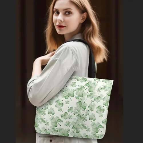 Miniatura 6 de Dacawin Bolsas de lona para mujer, reutilizables, para compras, viajes, comestibles, bolsa de hombro grande