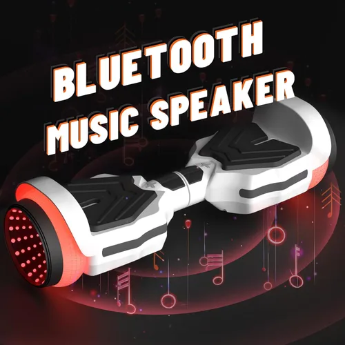 Miniatura 3 de SIMATE Patinete, ruedas LED coloridas iluminadas, altavoces Bluetooth y APP, motores duales de 250W, velocidad máxima de 8.5 mph y alcance máximo