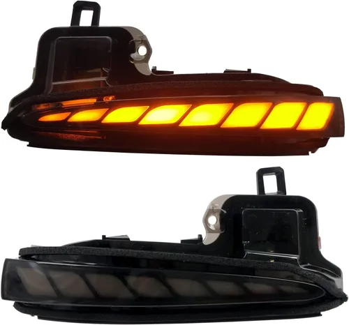 Miniatura 12 de HIGH FLYING Accesorios de coche - Espejos laterales LED, indicador de luces intermitentes dinámicas secuenciales, par para Toyota Tacoma 2016-2023