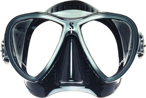 Scubapro Synergy 2 Trufit Twin Lens Mask - Black/Red