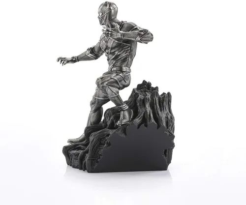 Miniatura 3 de Royal Selangor Estatua de guardián de la pantera negra de peltre de la colección Marvel acabada a mano