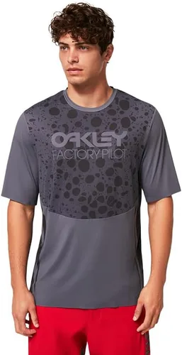 Miniatura 4 de Oakley Maillot manga corta Maven Rc, negro (Black Frog)