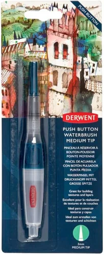 Miniatura 2 de Derwent Cepillo de agua con botón de punta media