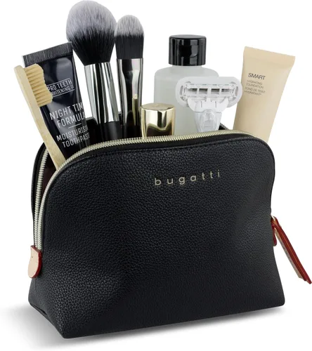 Miniatura 4 de bugatti Ella - Bolsa de cosméticos de alta calidad, bolsa de lavado, neceser de tocador, negro, S, bolsa de cosméticos