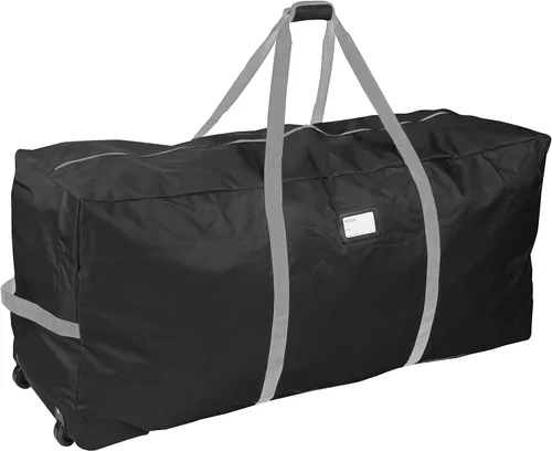 Miniatura 2 de ProPik Bolsa de almacenamiento rodante para árbol de Navidad, se adapta a árboles de vacaciones desmontados de hasta 7.5 pies de alto, 22" x 16" x