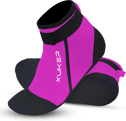 Miniatura 7 de XUKER Calcetines de neopreno, 0.118 in Playa Voleibol Arena Fútbol Agua Traje Calcetines para Buceo Snorkeling Kayak Remo