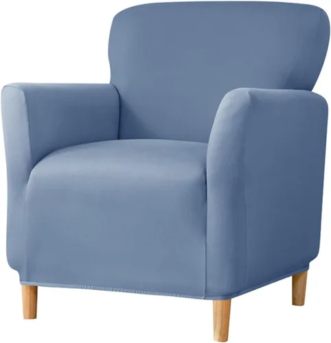 Miniatura 84 de Fundas de jacquard para sillón de banquete, fundas suaves para sillón, fundas elásticas de 1 pieza para sala de estar, funda antideslizante