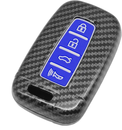 Funda inteligente para llavero compatible con Hyundai Azera Elantra GT EQUUS Genesis Coupe Santa FE Sonata Tucson Veloster KIA Borrego Forte Sorento