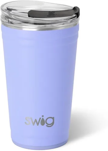 Miniatura 30 de Swig Life - Vaso aislante de 22 onzas, vaso de viaje para café con tapa, taza de viaje para café apta para portavasos, acero inoxidable (Aqua)