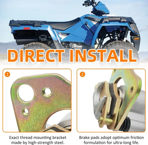 Miniatura 4 de Pinza de freno delantera izquierda derecha para Polaris ATV Trail BOSS 330 Trail Blazer 330 Hawkeye 325/400 Scrambler 500 Sportsman 400 450 570 800