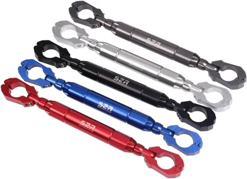 Miniatura 7 de Barra de equilibrio de motocicleta para Yamaha XT 660 Z XT660Z XTZ 660 XT660 XT660X XT 660 X R (Color rojo corto, Tamaño: 1)