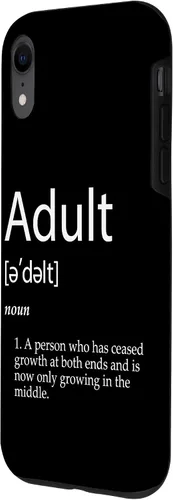 Miniatura 2 de Funny Adult Definition Joke for Parents Dad Mom Adults Case for iPhone XR