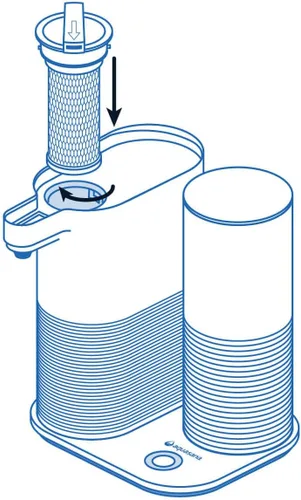 Miniatura 3 de Aquasana Nuevo Cartucho de Filtro de Repuesto para Sistema Dispensador de Filtro de Agua de Encimera, Máquina de Agua Limpia - Paquete de 2 Filtro