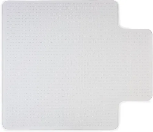 Miniatura 16 de Staples Tapete para silla de oficina, tapetes transparentes con borde, alfombras de pelo medio, cobertura extendida debajo del escritorio, 48 x 36