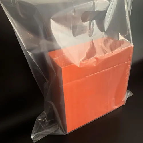 Miniatura 9 de Paquete de 50 bolsas de plástico transparente extra grandes de 26 x 26 pulgadas con asas, feria comercial, recuerdos de fiesta y múltiples ocasiones