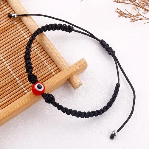 Miniatura 8 de SUMMER LOVE Handmade Jewelry Evil Eye Bracelets with Card,Black Red String Bracelets Kabbalah Protection Luck Amulet for Women Men Friends Pulseras