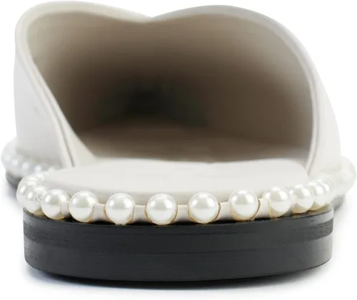 Miniatura 7 de Karl Lagerfeld Womens Vyra Studded Slip on Loafer Mule with Pointed Toe