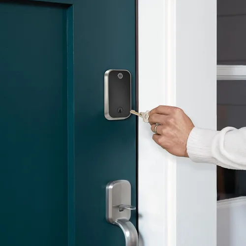 Miniatura 6 de Yale Assure Lock 2 Touch - Cerradura de puerta de entrada inteligente con llave de níquel satinado con teclado de pantalla táctil conectado