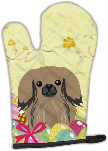 Miniatura 172 de Caroline's Treasures BB2732OVMT Dog House Collection Border Collie - Guante de horno grueso resistente al calor para sartenes calientes y horno