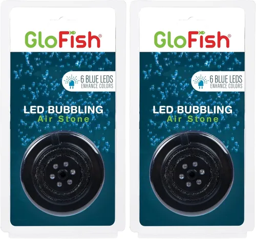 Miniatura 4 de GloFish Burbuja azul del LED, luces del acuario con la piedra del aire para los tanques de peces