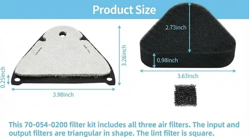 Miniatura 2 de SP-KFA1005 70-054-0200 Kit de filtro de aire sustituye a los calentadores Dyna-Glo Dura-Heat Dyna-Pro Thermoheat WorkHorse Dayton (y más) KFA1005