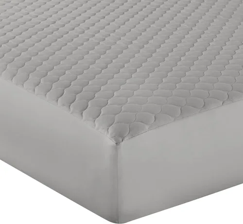 Miniatura 9 de Almohadilla de colchón 100% de algodón orgánico - Protector de colchón transpirable y refrescante de tamaño completo - Protector de colchón orgánico