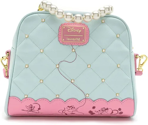 Miniatura 2 de Loungefly X Disney Cenicienta 70 aniversario Bolso cruzado con asa de perla