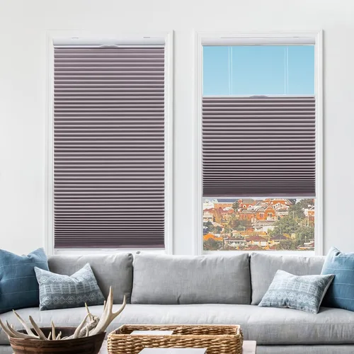 Miniatura 44 de Tonature Persianas Celulares de Tamaño Personalizado para Ventanas Cortinas Blackout sin Cordón Persianas Enrollables Protección UV Aislamiento