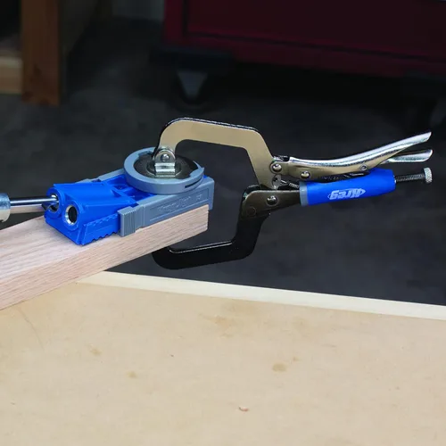 Miniatura 6 de Kreg KHC-MICRO Abrazadera de Cara - Abrazadera de Orificio de Bolsillo de 2 Pulgadas para Juntas al Ras - Presión Ajustable para Carpintería Precisa