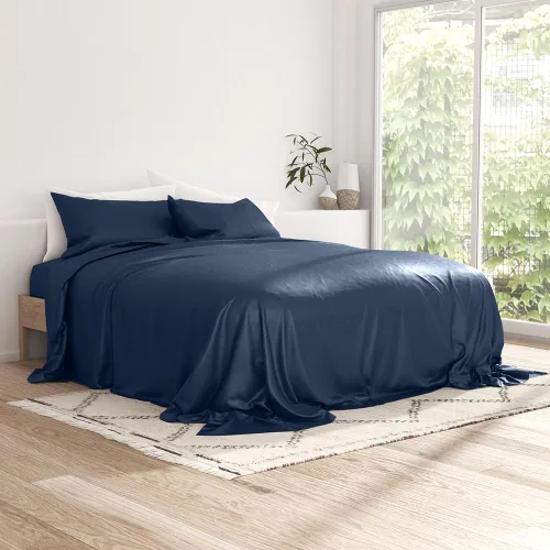 Miniatura 14 de Linen Market Juego de sábanas de 4 piezas – Duerme mejor que nunca con estas sábanas ultrasuaves y refrescantes para tu cama de tamaño – Bolsillo