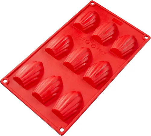 Miniatura 12 de Fat Daddio's SMF-021 - Utensilios de silicona para hornear de 8 cavidades Baba (3.1 oz)