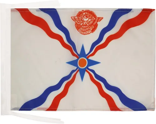 Miniatura 5 de Bandera de México AZ FLAG, 45.7 x 30.5 cm, con cordones - Pequeñas banderas mexicanas de 30 x 45 cm - Bandera de 45.7 x 30.5 cm