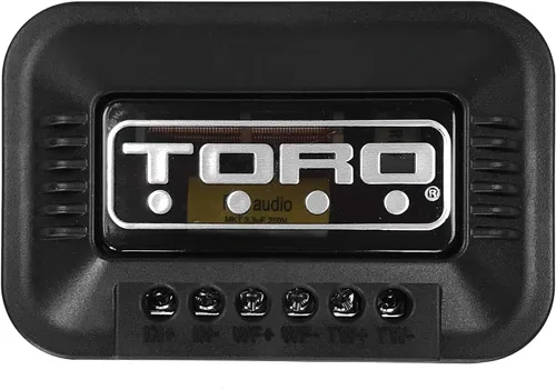 Miniatura 6 de Toro Audio F6K - Juego de altavoces para automóvil de 6.5 pulgadas Par de altavoces de 200 W pico/100 W RMS, tweeters de fluido ferro de 0.512 in