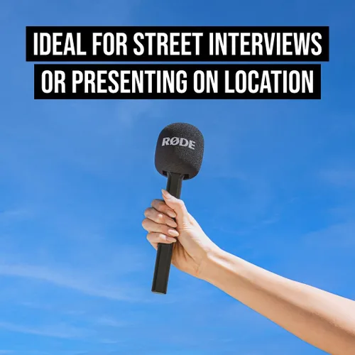 Miniatura 2 de RØDE Interview GO Adaptador de mano para micrófonos inalámbricos RØDE (negro)